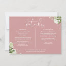 Search for rose 4x6 invitations Reception