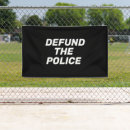 Search for police banners Defund the police