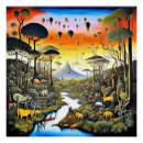 Recherche de paysage exotique posters Coucher de soleil