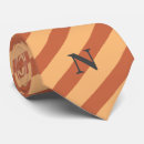 Search for brown monogram ties Stripes