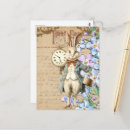 Search for vintage rabbit postcards Flowers