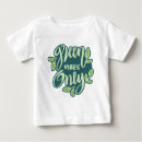 Search for green baby shirts Typography