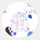 Recherche de touche autocollants Fille