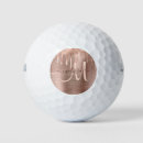 Search for rose gold golf balls Girly