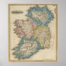 Recherche de carte irlande posters Plein