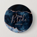 Search for rose blue buttons Bridal party