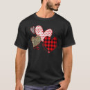 Search for three hearts tshirts Valentine's