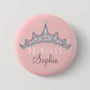 Recherche de diadème badges Princesse