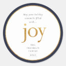 Recherche de round christmas labels Joie