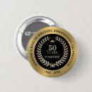 Search for anniversary buttons Gold
