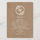 Search for monogram wreath wedding invitations Flowers