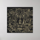 Search for black cat canvas prints Vintage