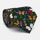 Search for butterfly on black ties Flower