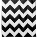 Search for black and white zigzag shower curtains Geometric
