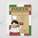 Search for pasta party invitations Italian