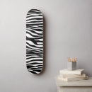 Recherche de zebra skateboards Impression zèbre