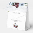 Search for dusty blue wedding favour boxes Watercolor flowers