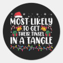 Search for tinsel stickers Xmas