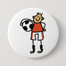 Search for football player buttons Soccer