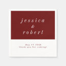 Search for burgundy wedding napkins Minimalist