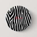 Search for zebra patterns buttons Zebras
