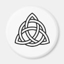 Recherche de symboles celtiques magnets Triquetra