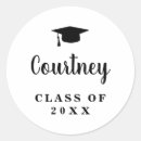 Search for black and white graduation stickers Modern