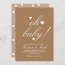 Search for earthy baby shower invitations Cute