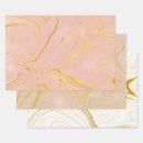 Search for rose gold glitter wrapping paper Pink