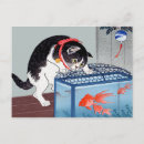 Search for vintage goldfish postcards Cute