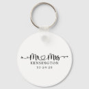 Search for married rounded keychains Mr and mrs