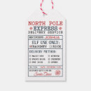 Search for north pole gift tags Fun