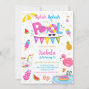 Search for splash party invitations Water park