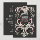 Recherche de mystère anniversaire invitations Énigmes