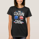Search for cousin crew tshirts 4th