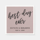 Search for dusty rose napkins Typography
