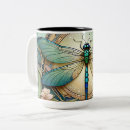 Search for dragonfly lovers mugs Flowers