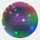 Search for 1970s music stickers Disco ball