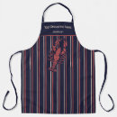 Search for blue lobster aprons Nautical