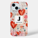 Recherche de love heart iphone coques Valentine