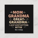 Search for mom business cards Women