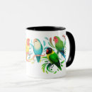 Search for lovebirds mugs Parrots