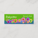 Recherche de babysitting cartes visite Garde d'enfants