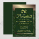 Search for green and gold pattern invitations Modern