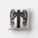 Recherche de croix coussins Noir et blanc