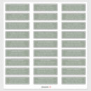 Recherche de vert et blanc mariage autocollants Minimaliste