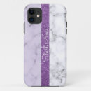 Search for glitter marble iphone cases Purple