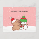 Search for capybara postcards Xmas
