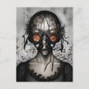 Search for halloween mask postcards Creepy
