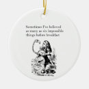 Search for childrens book ornaments Alice in wonderland